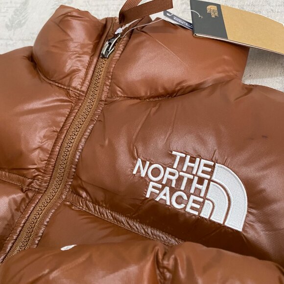 The North Face Women's Short Down Jacket Brown - Picture 3 of 10